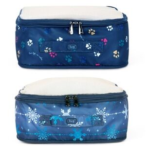 Lug Cargo Compression Packing Cube NWT - set of TWO (1 Paws & 1 Snowflake)